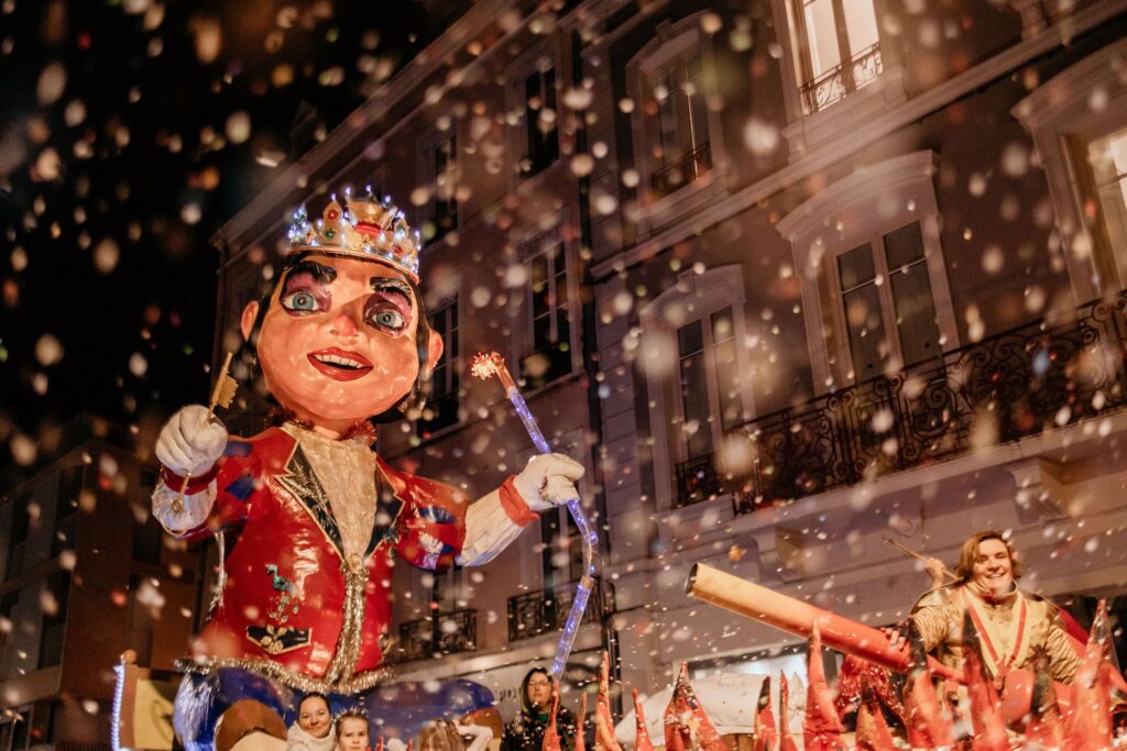 Char du roi cabache de carnaval Chalon