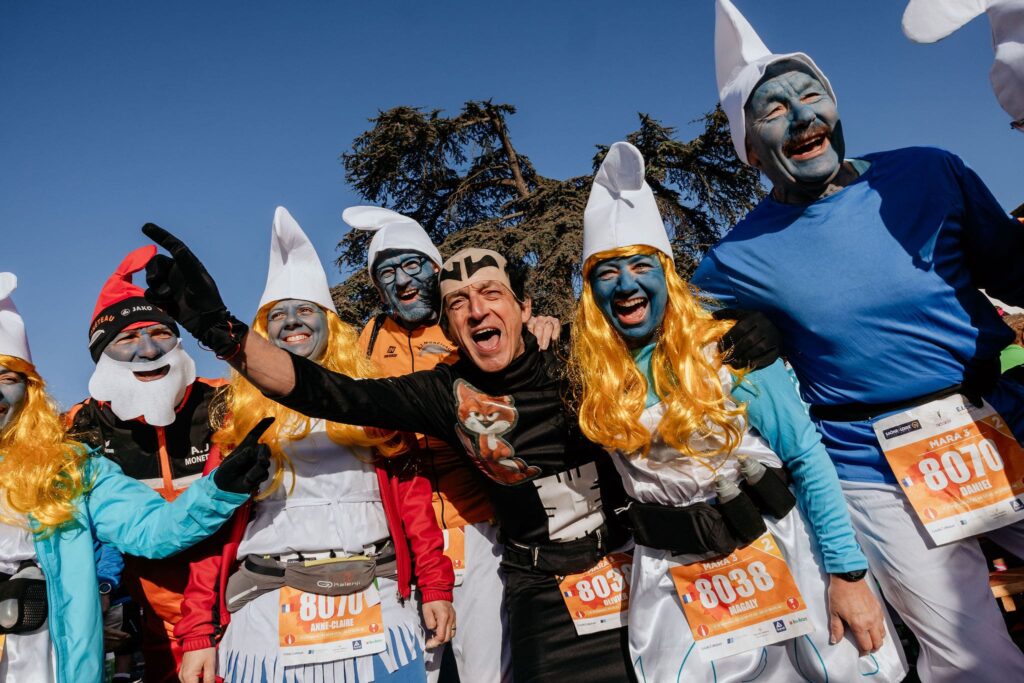 marathon des vins de la côte chalonnaise schroumpf