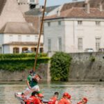 les joutes nautiques à Chalon-sur-Saône