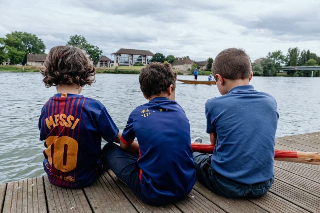les joutes nautiques à Chalon-sur-Saône
