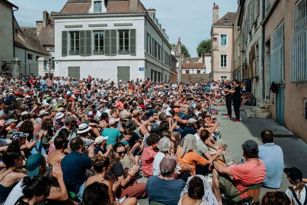 chalon dans la rue batteurs de pavé