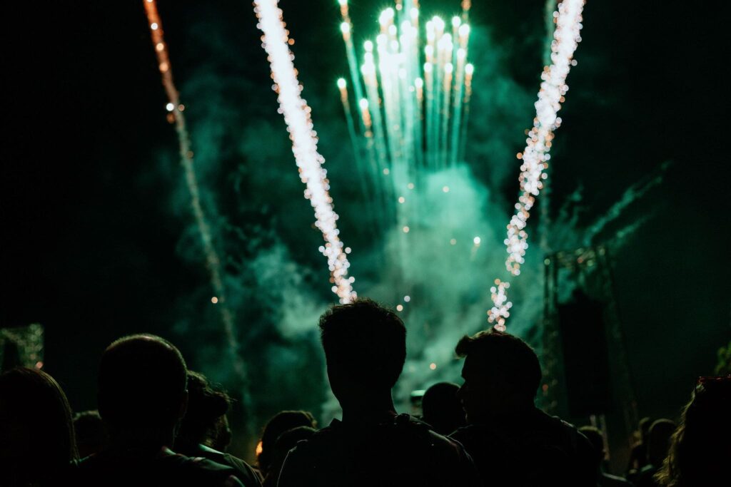 chalon dans la rue feu d'artifice