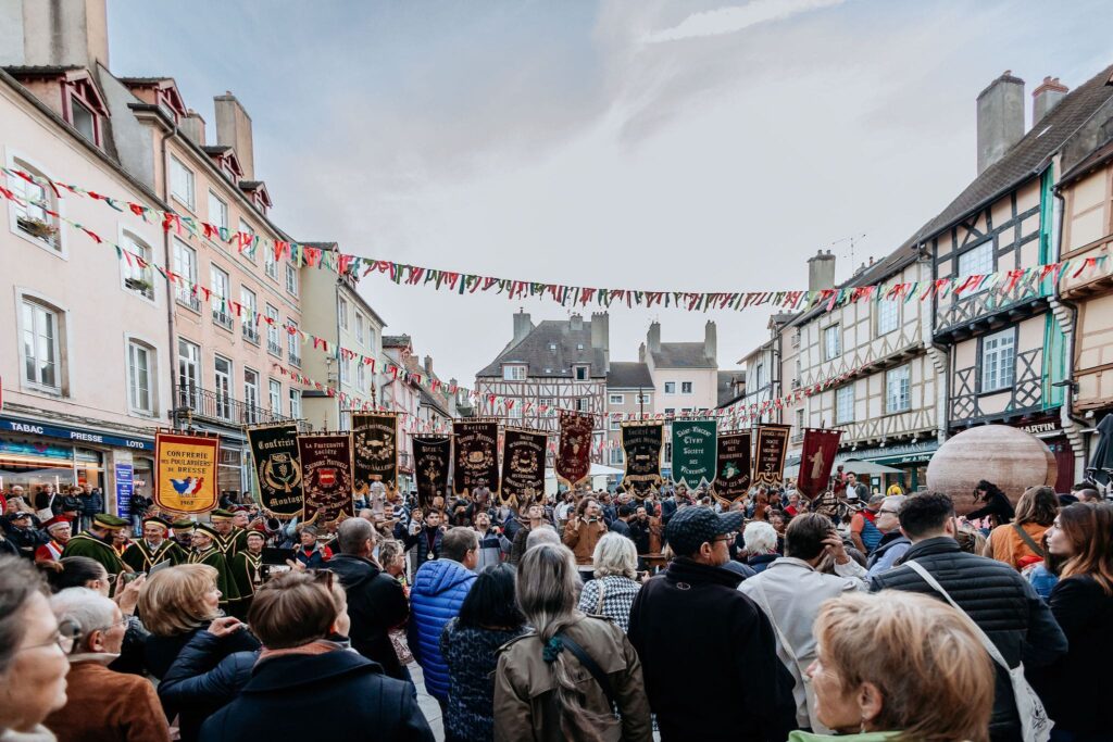 paulee de la cote chalonnaise defile
